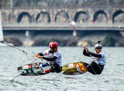 Campeonato de Europa Mixto de Formula Kite Pulido y Climent finalizan cuartos tras lograr el pase a las Medal Series Campeonato de Europa Mixto de Formula Kite Pulido y Climent finalizan cuartos tras lograr el pase a las Medal Series