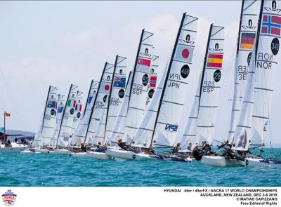 Campeonato del Mundo 49er, 49er FX y Nacra 17. España remonta posiciones en Auckland Campeonato del Mundo 49er, 49er FX y Nacra 17. España remonta posiciones en Auckland