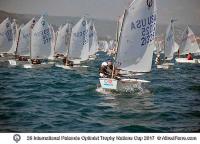 Canarios y baleares dominan el inicio del 28 Palamós Optimist Trophy-12 Nations Cup