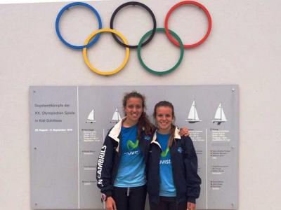 Carla y Marta Munté se proclaman campeonas féminas de la Semana Olímpica de Kiel en clase 29er. 