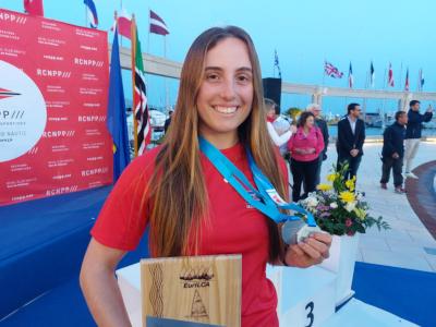 Claudia Adán, subcampeona de Europa de ILCA 6 Claudia Adán, subcampeona de Europa de ILCA 6