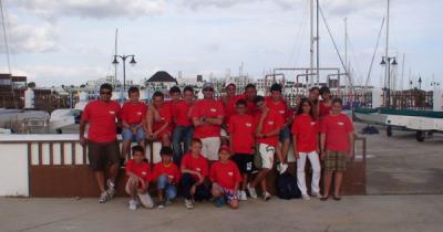 Concentración de Optmist en Marina Rubicón, Concentración de Optmist en Marina Rubicón,