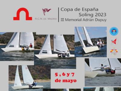 Copa de España Soling 2023. III Memorial Adrián Dupuy Copa de España Soling 2023. III Memorial Adrián Dupuy