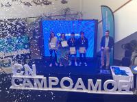 Cpto de España de Laser 4.7.Oro para los valencianos Antonio López y Claudia Adan, el balear David Ponseti y la andaluza Nadia Cilloniza 