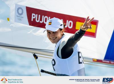 Cristina Pujol gana la regata inaugural de los JJOO de Tokio Cristina Pujol gana la regata inaugural de los JJOO de Tokio