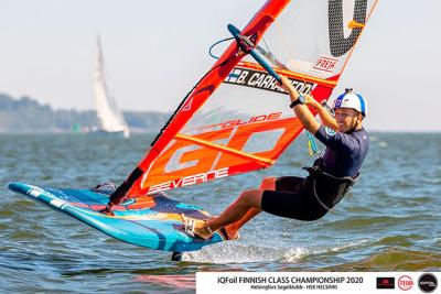 Cto. de Finlandia de la clase iQFoil. Borja Carracedo subcampeón Cto. de Finlandia de la clase iQFoil. Borja Carracedo subcampeón