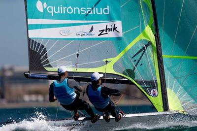 Diego Botín e Iago López Marra vencen en el grupo plata del Trofeo Princesa Sofía