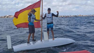 Doble podio murciano en el Mundial de Topper Doble podio murciano en el Mundial de Topper