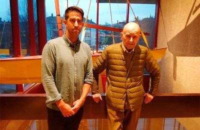 Dos campeones del mundo de distintas épocas se reunieron en Real Club Marítimo del Abra-Real Sporting Club Dos campeones del mundo de distintas épocas se reunieron en Real Club Marítimo del Abra-Real Sporting Club