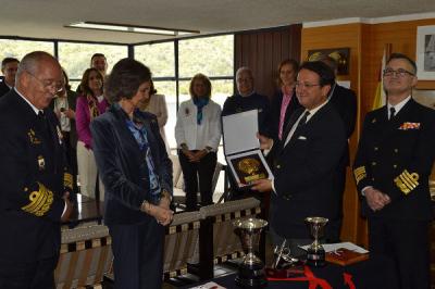Doña Sofía de Grecia, presidió la entrega de trofeos del VIII Trofeo Regata de la Armada Doña Sofía de Grecia, presidió la entrega de trofeos del VIII Trofeo Regata de la Armada