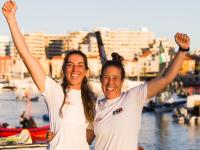 Echegoyen y Barceló, medalla de bronce en el europeo de 49er FX. Martin y Jaime Wizner, campeones de Europa juveniles en 49er