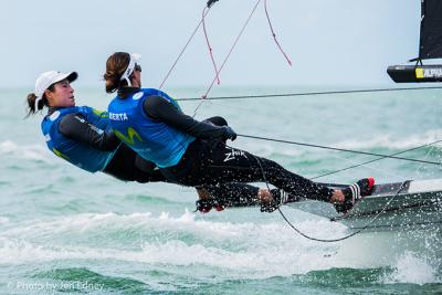 Echegoyen y Betanzos acarician el oro en el Mundial FX Echegoyen y Betanzos acarician el oro en el Mundial FX