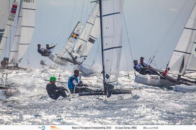 Echávarri y Pacheco se mantienen en la lucha del Europeo de Nacra Echávarri y Pacheco se mantienen en la lucha del Europeo de Nacra