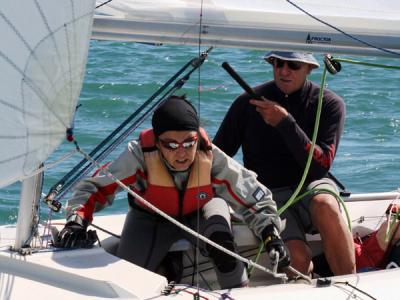 Eduardo Pastor y Luz González, campeona de España en la Copa Ibérica Máster de Snipe Eduardo Pastor y Luz González, campeona de España en la Copa Ibérica Máster de Snipe