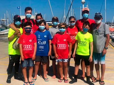 El equipo de Optimist vuelve a la Competición con el Campeonato de Cataluña en El Masnou El equipo de Optimist vuelve a la Competición con el Campeonato de Cataluña en El Masnou