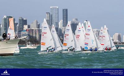 El equipo nacional de vela se prepara para la Copa del Mundo de Miami El equipo nacional de vela se prepara para la Copa del Mundo de Miami