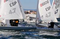 El fuerte viento protagonista por segundo día en el Campeonato de España