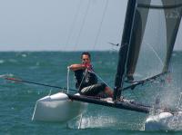 El gaditano Juan Jose Sola y los sevillanos Luis Alvarez y Adriano Patrón, se proclaman campeones de España de Catamarán en Valencia