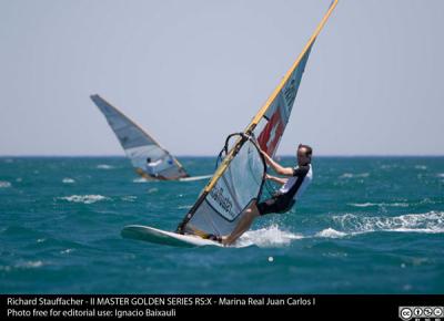 El israelí Shahar Zubari gana las dos de hoy en el II Master Goleen series RS:X Valencia 2009