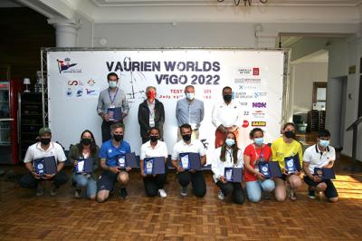 El italiano Zampacavallo, campeón del Test Event internacional de Vaurien en la ría viguesa por un solo punto, con Cabello segundo y Tone, tercero El italiano Zampacavallo, campeón del Test Event internacional de Vaurien en la ría viguesa por un solo punto, con Cabello segundo y Tone, tercero