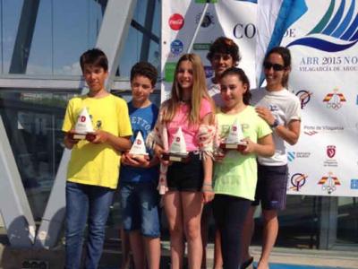 El Náutico de Vigo, subcampeón gallego de Optimist en aguas de Vilagarcía El Náutico de Vigo, subcampeón gallego de Optimist en aguas de Vilagarcía
