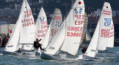 El sol y el viento acompañan en el final del Trofeo Navidad en el abra bilbaina El sol y el viento acompañan en el final del Trofeo Navidad en el abra bilbaina