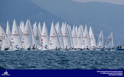 El viento se ausenta en la Copa del Mundo de Génova El viento se ausenta en la Copa del Mundo de Génova