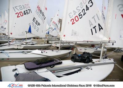 El viento se resiste a la GAES Christmas Race El viento se resiste a la GAES Christmas Race