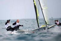 Enoshima 5ª jornada de las Hempel World Cup Series. Posibilidades de medalla mañana en los 470