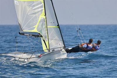 Enrique Luján y Antonio Torrado participan en el Campeonato del Mundo de 49er Enrique Luján y Antonio Torrado participan en el Campeonato del Mundo de 49er