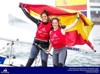 España consigue un oro y un bronce en la final de la World Sailing en Santander