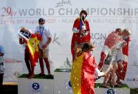 España se baña en oro, plata y bronce en el Mundial Zhik 29er de València
