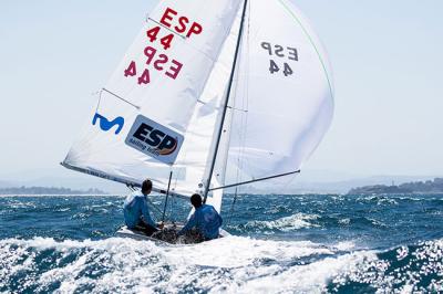 España se estrena liderando el Mundial de 470 España se estrena liderando el Mundial de 470