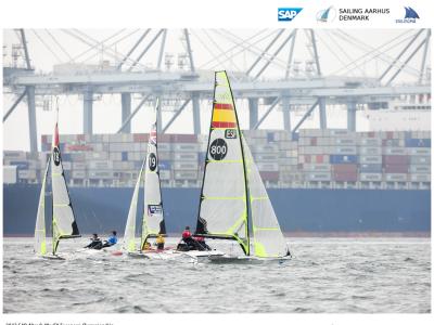 Europeo de49er: Determinados los grupos oro y plata. Vuelco en la clasificación Europeo de49er: Determinados los grupos oro y plata. Vuelco en la clasificación