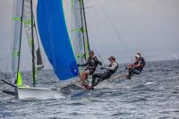 Federico y Arturo Alonso en 49er y Quicorras Urios y Filippo Binetti en FX, primeros líderes del Campeonato de España 2021