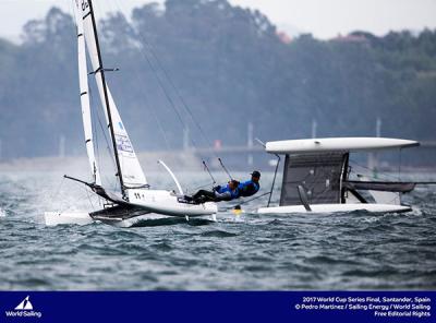 Fernando Echávarri y Tara Pacheco, imparables en la final de la Copa del Mundo Santander Fernando Echávarri y Tara Pacheco, imparables en la final de la Copa del Mundo Santander