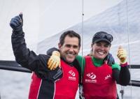 Fernando Echávarri y Tara Pacheco oro en Hyeres. Marina 4ª y Barreiros Curbelo 7ª