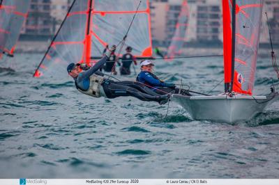 Freyka Black y Fin Amstrong ganadores de la MedSailing 2020 en 29er Freyka Black y Fin Amstrong ganadores de la MedSailing 2020 en 29er
