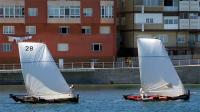 Galicia. Vela tradicional. Ancora se lleva el Trofeo del Carmen de dornas