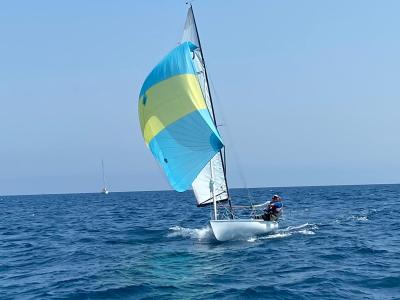 Ginés Romero y Álvaro Moreno del RCN Torrevieja Campeones de España de Flying Dutchman en Altea Ginés Romero y Álvaro Moreno del RCN Torrevieja Campeones de España de Flying Dutchman en Altea
