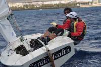 Gustavo del Castillo y Felipe Llinares, campeones nacionales de snipe en Lanzarote