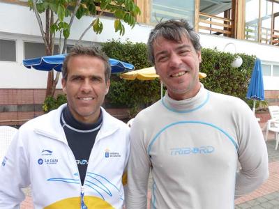 Gustavo del Castillo y Felipe Llinares campeones de Canarias de snipe