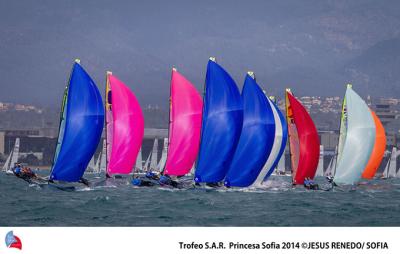 Hasta siete tripulaciones españolas disputarán mañana las pruebas finales del 45 Trofeo Princesa Sofía,