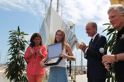Homenaje a la CAMPEONA DEL MUNDO VELA 420 María Jesús Dávila Homenaje a la CAMPEONA DEL MUNDO VELA 420 María Jesús Dávila