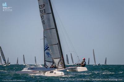 Iago L.Marra octavo en el World Championship de Catamaranes CAT-A