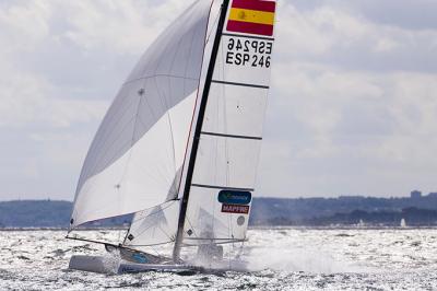 Iker Martínez y Julia Rita asaltan el podio de la Semana Olímpica Francesa Iker Martínez y Julia Rita asaltan el podio de la Semana Olímpica Francesa