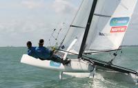 Iker Martínez y Marina López comienzan con buen pie la ISAF Sailing World Cup de Hyeres