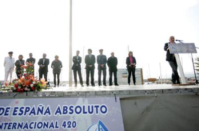 Inaugurado el Campeonato de España de la Clase 420 con fuerte presencial institucional Inaugurado el Campeonato de España de la Clase 420 con fuerte presencial institucional