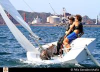 Jaime Álvarez-Hevia e Ignacio Braña, primeros lideres en el Trofeo de Otoño de Vela Ligera de Snipe