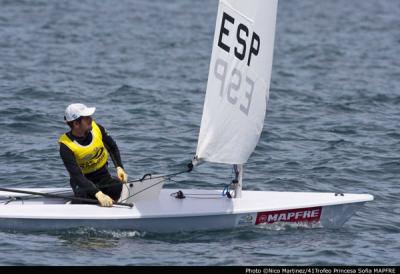 Javier Hernández afrontará la final del Sofía Mafpre siendo líder en Laser Standard Javier Hernández afrontará la final del Sofía Mafpre siendo líder en Laser Standard